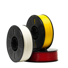Magic Filament ABS High Speed filament 1.75mm — tough and impact resistant, available in black, white, red, light blue and yellow — 1kg vacuum-sealed spool