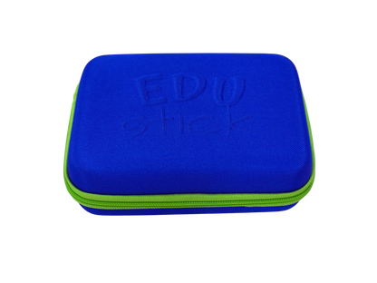 EDUstick Case (Blue/Lime) - EVA hard-shell Oxford fabric case – protective case for EDUstick 3D pen
