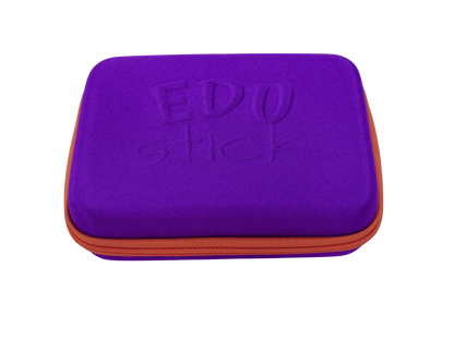 EDUstick Case (Purple/Orange)- - EVA hard-shell Oxford fabric case – protective case for EDUstick 3D pen