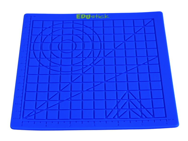 EDUstick silicone mat (Blue/Lime)