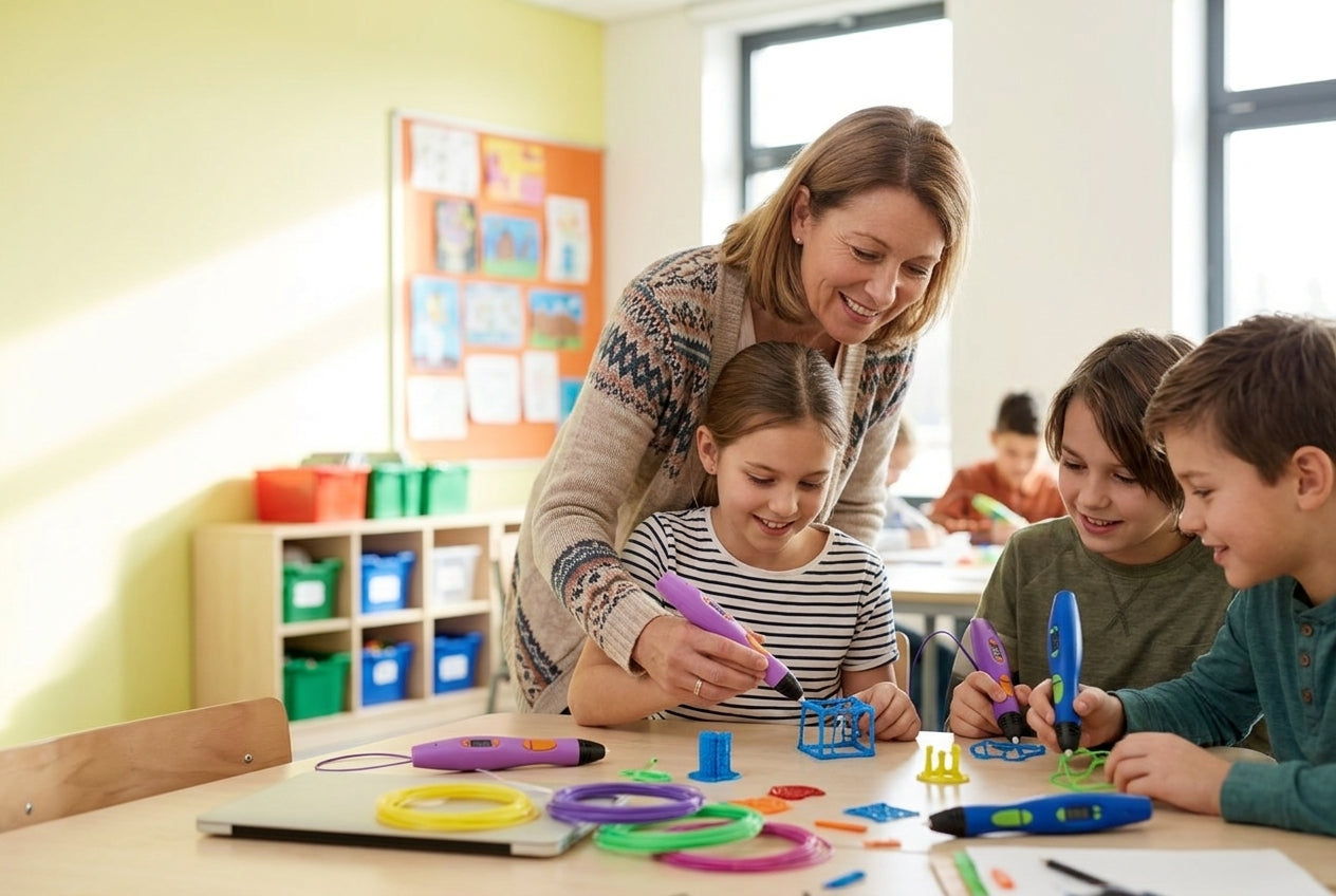 How to Use 3D Pens in the Classroom: A Teacher's Guide
