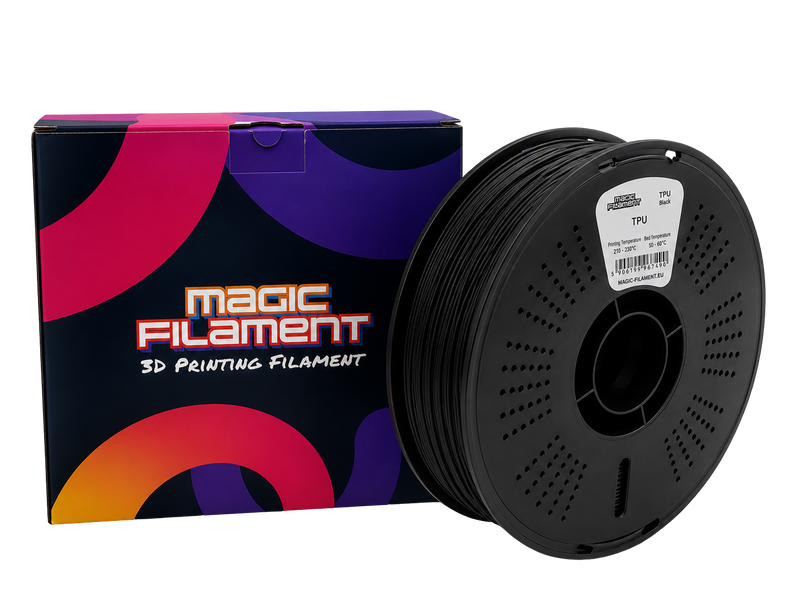 Magic Filament TPU filament 1.75mm — flexible Shore 95A rubber-like filament for phone cases, gaskets and custom grips — 1kg spool